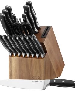 Corelle Vitrelle Insignia Classic 18-piece Block Set with Built-in Sharpener
