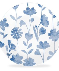 Corelle Vitrelle Botanical Stripes 8.5 Salad Plate, Floral