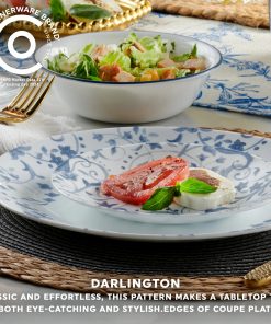 Alternative view of Corelle Vitrelle Darlington 12-piece Dinnerware Set, Service for 4