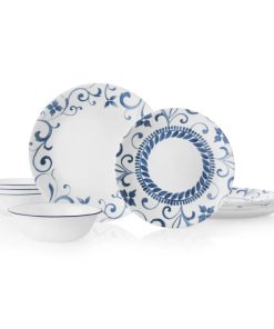 Corelle Vitrelle Artemis 12-piece Dinnerware Set, Service for 4