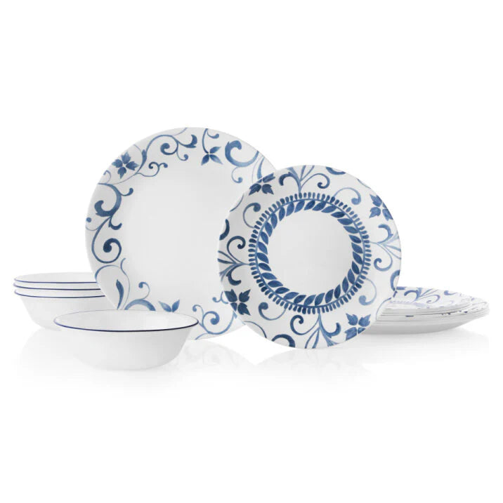 Corelle Vitrelle Artemis 12-piece Dinnerware Set, Service for 4