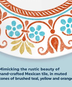 Alternative view of Corelle Vitrelle Global Collection Terracotta Dreams 12-piece Dinnerware Set, Service for 4