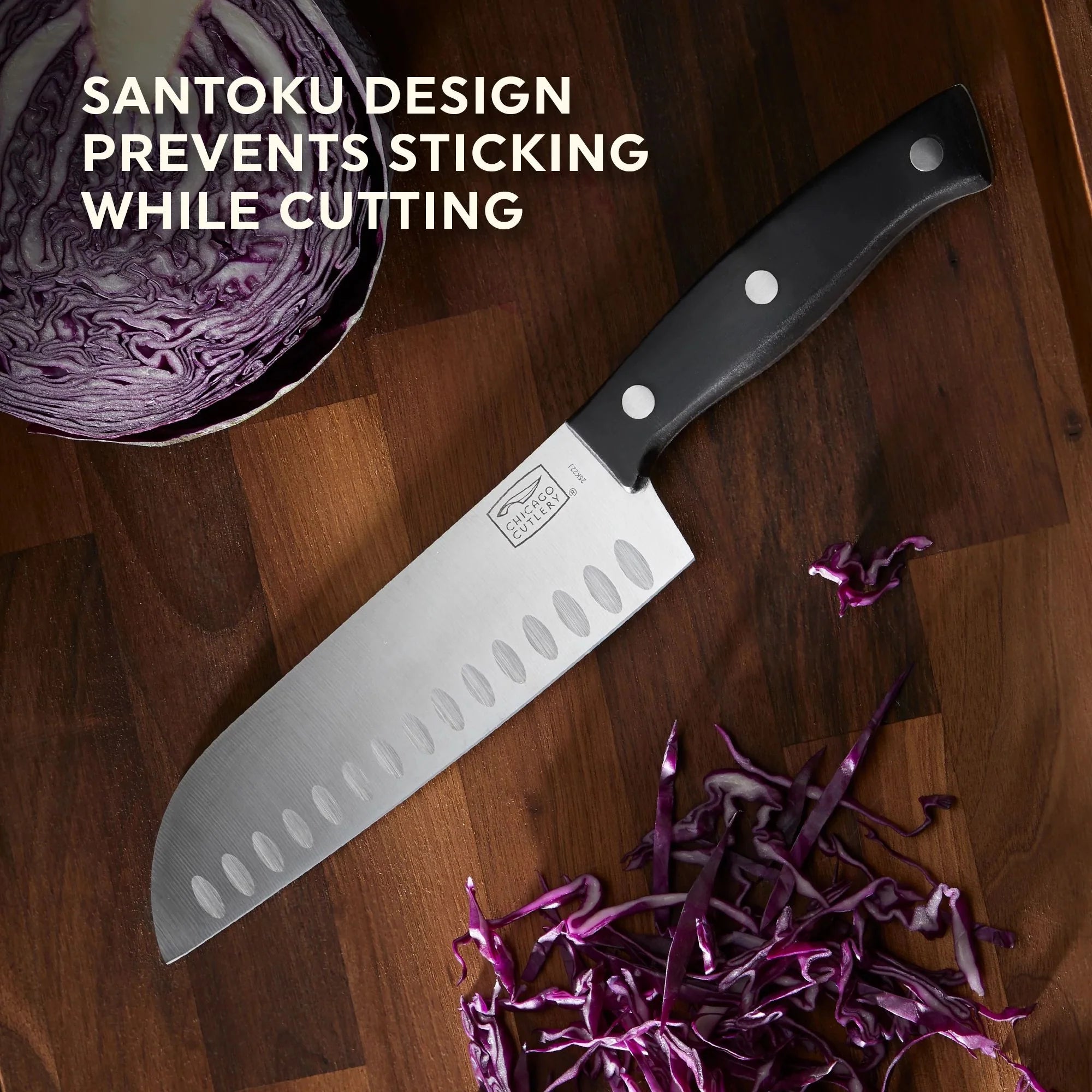 Corelle Vitrelle Ellsworth 2-piece Santoku Knife - Image 4