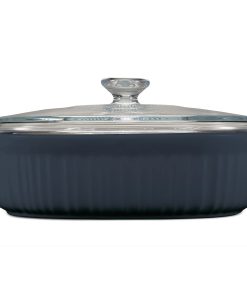 Corelle Vitrelle French Colors 2.5-quart Oval Baking Dish, Navy