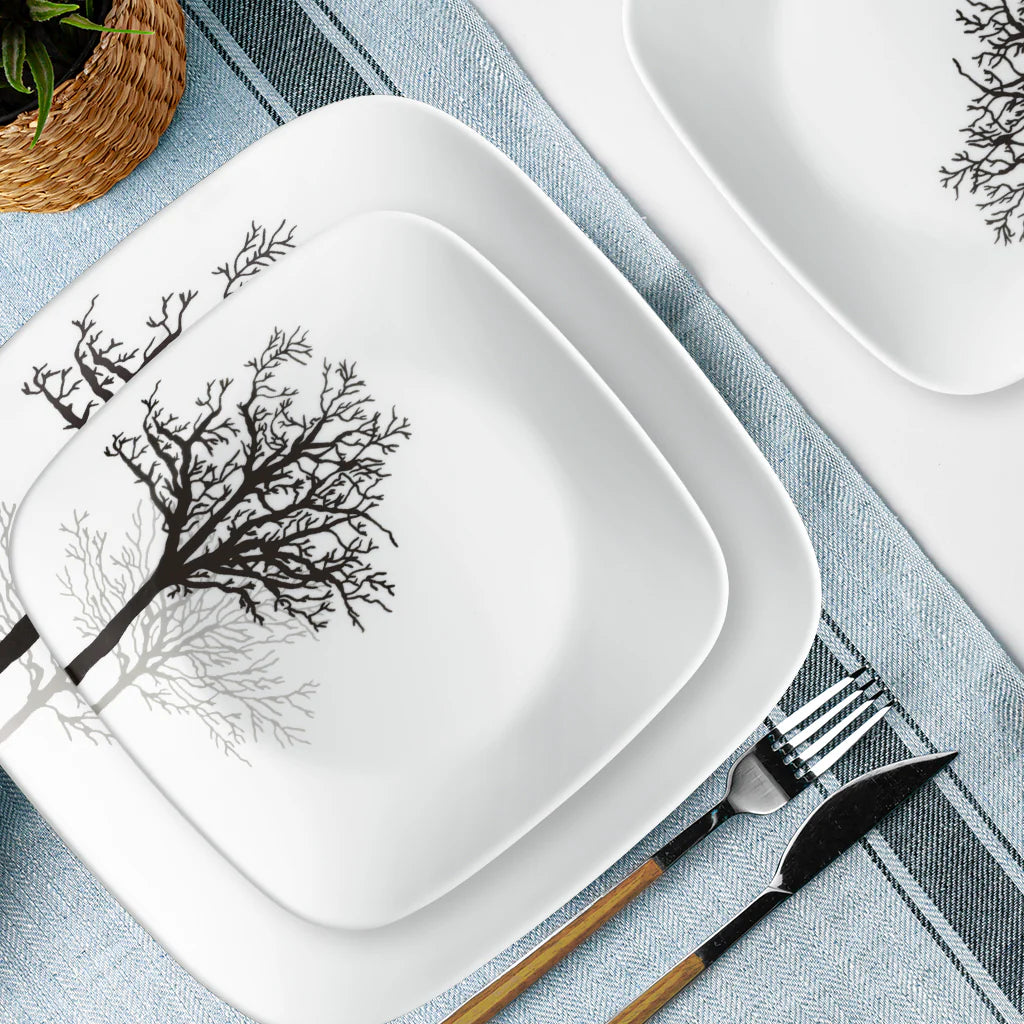 Corelle Vitrelle Timber Shadows 18-piece Dinnerware Set, Service for 6 - Image 7