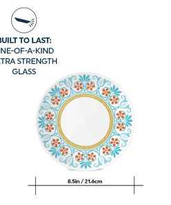 Alternative view of Corelle Vitrelle Global Collection Terracotta Dreams 8.5 Salad Plate