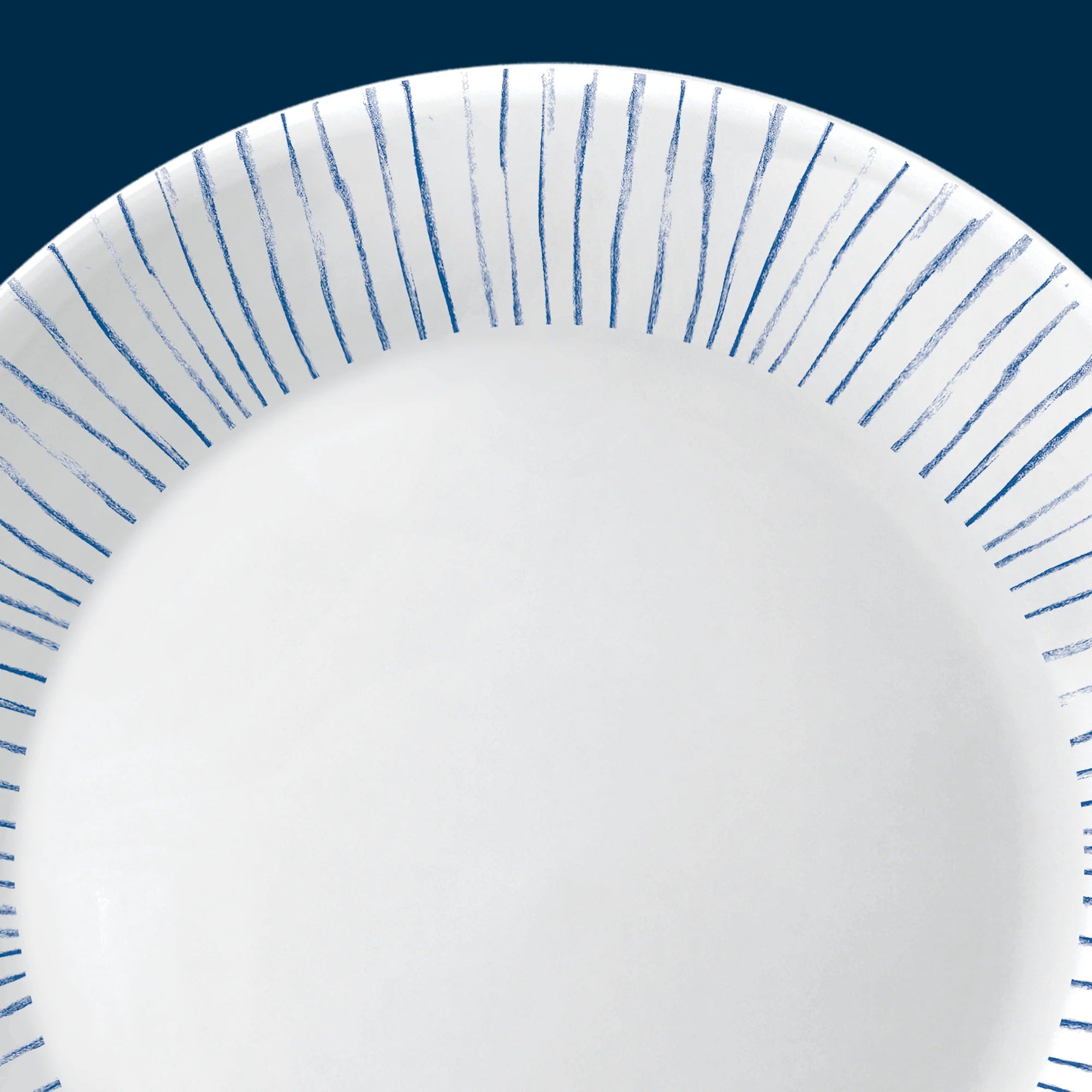 Corelle Vitrelle Nautical Stripes 18-piece Dinnerware Set, Service for 6 - Image 4