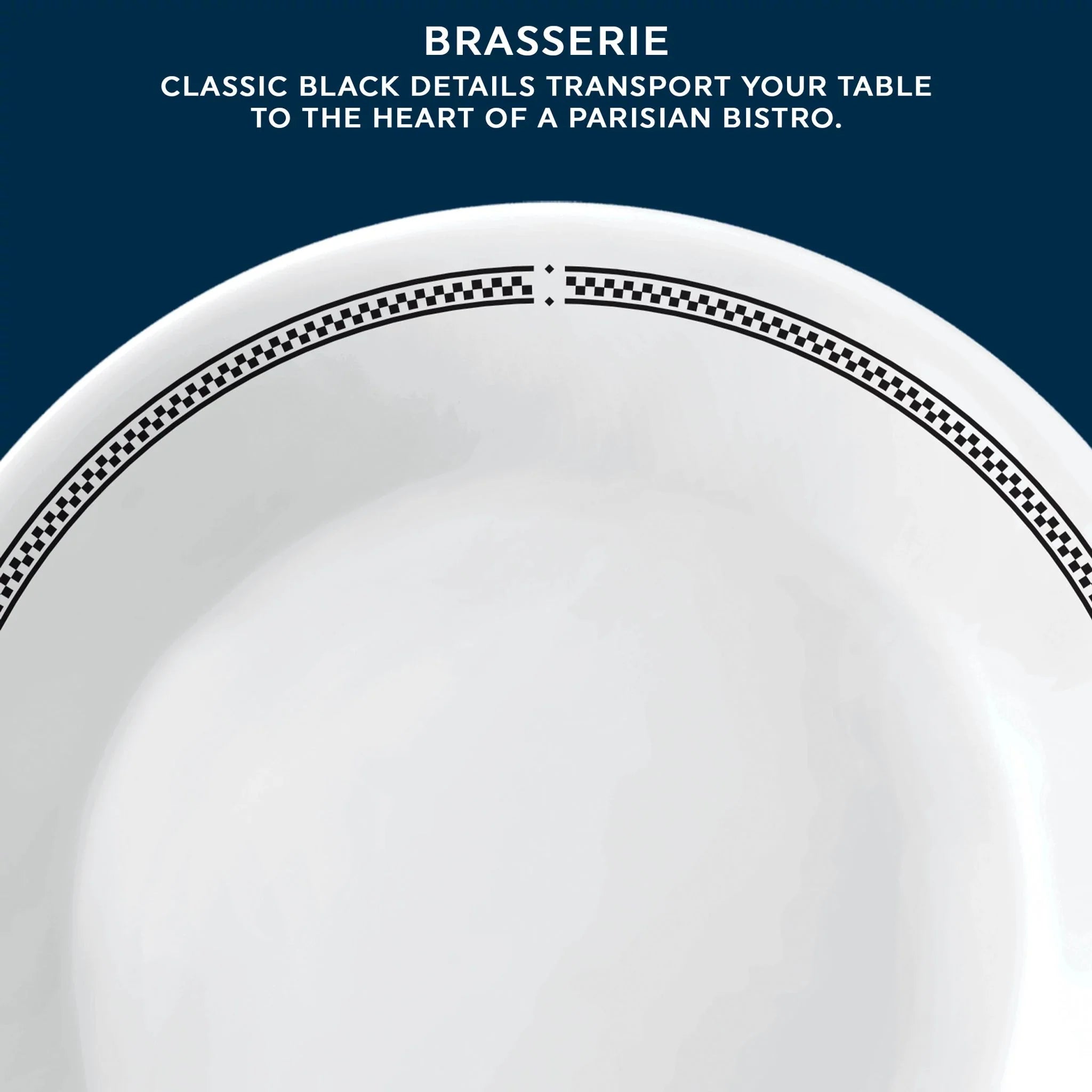 Corelle Vitrelle Brasserie 6.75 Appetizer Plate, 6-pack - Image 3