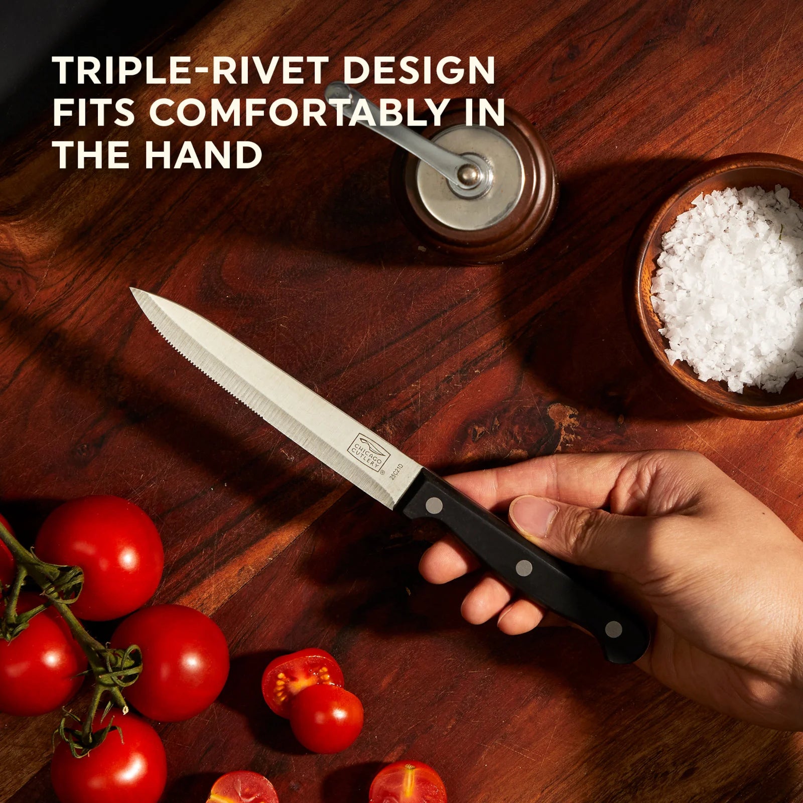 Corelle Vitrelle Essentials Corelle 3-piece Knife Set - Image 3