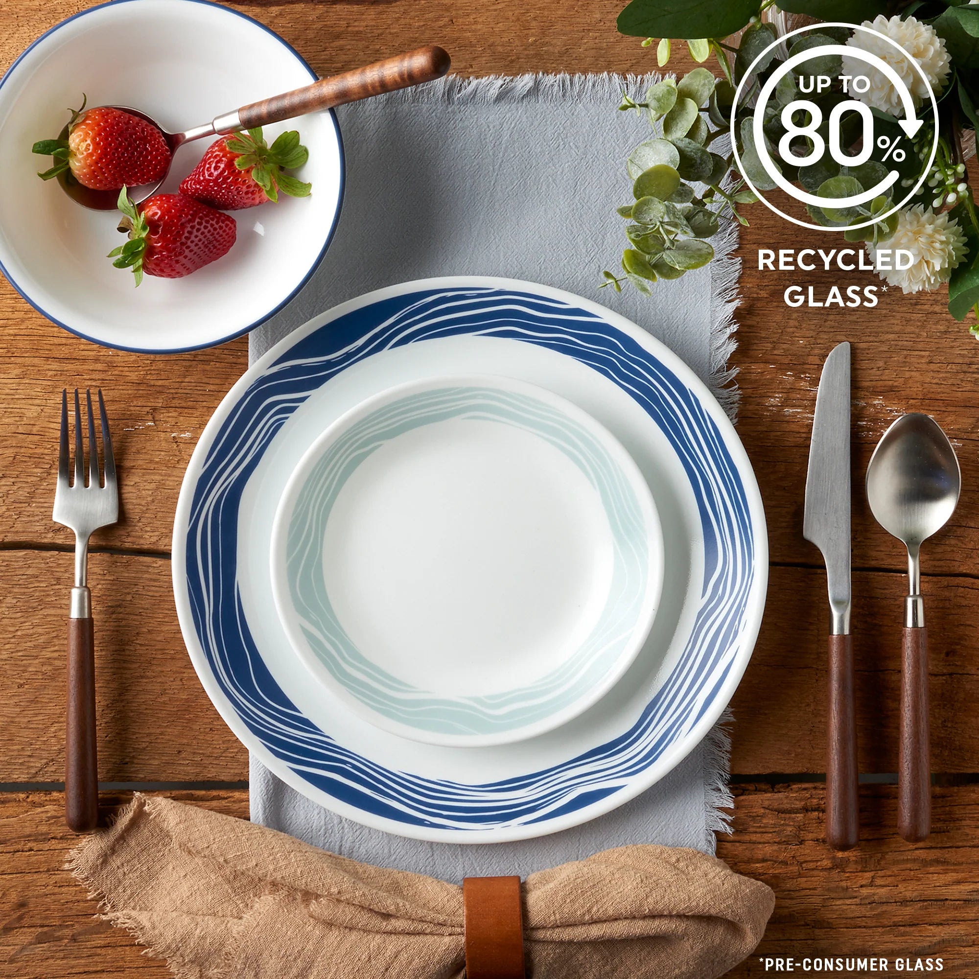 Corelle Vitrelle Acadia 18-piece Dinnerware Set, Service for 6 - Image 3