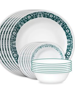 Corelle Vitrelle Penelope 18-piece Dinnerware Set, Service for 6