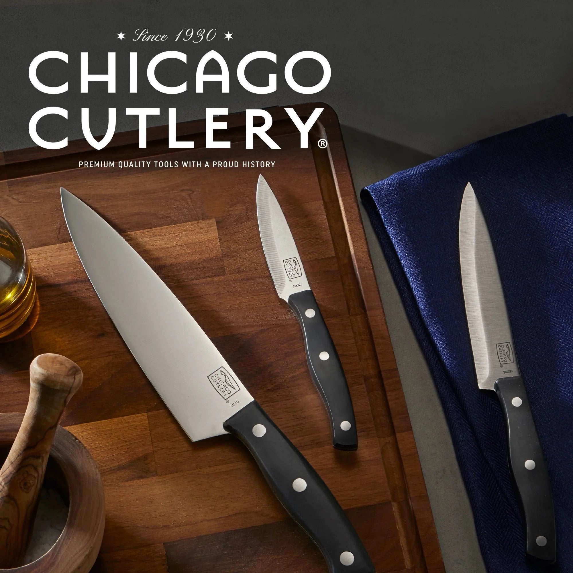 Corelle Vitrelle Ellsworth 3-piece Knife Set - Image 4
