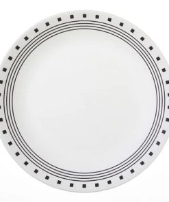 Corelle Vitrelle City Block 10.25 Dinner Plate