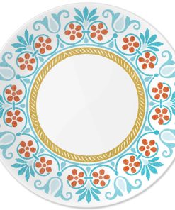 Corelle Vitrelle Global Collection Terracotta Dreams 8.5 Salad Plate