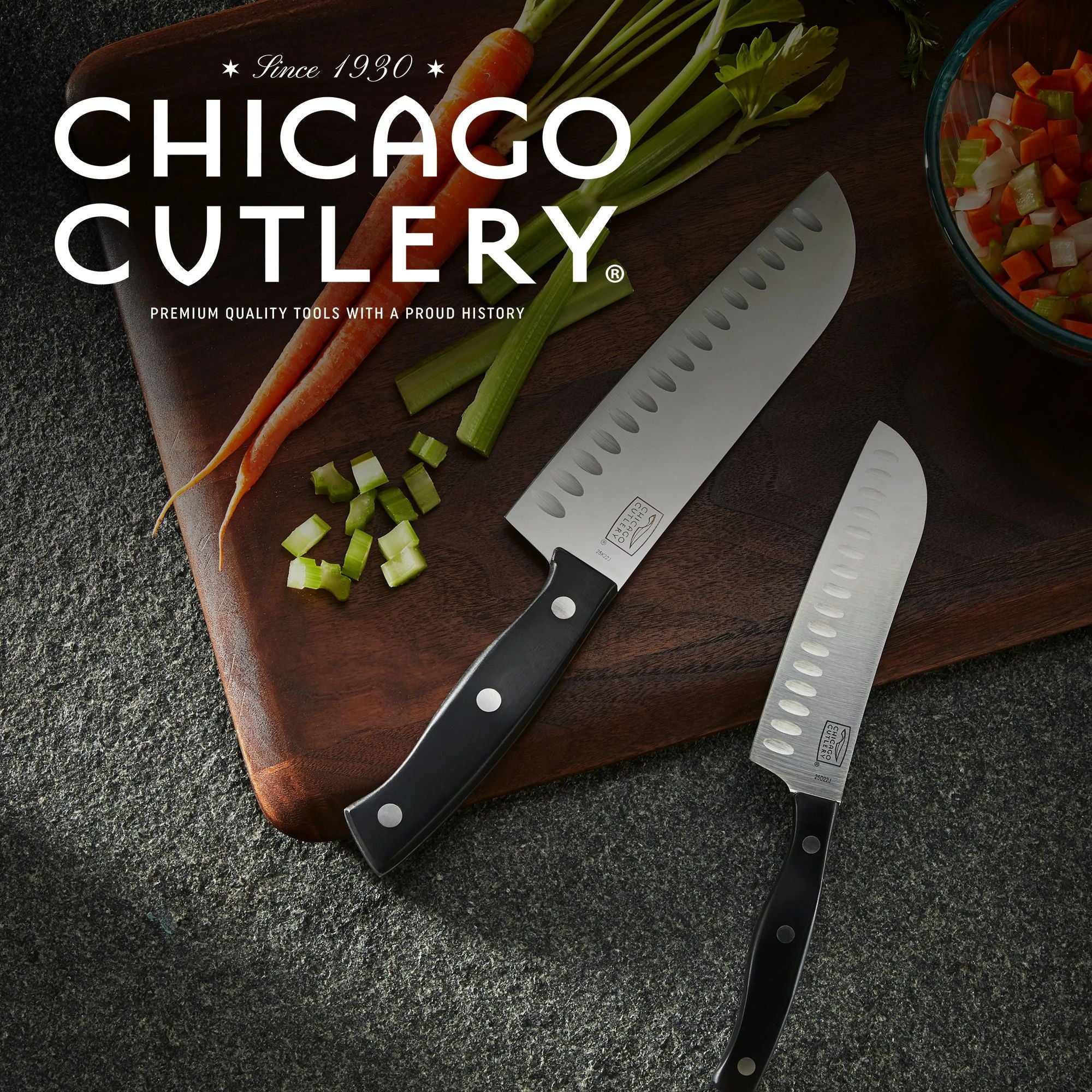 Corelle Vitrelle Ellsworth 2-piece Santoku Knife - Image 5