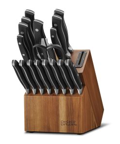 Alternative view of Corelle Vitrelle Insignia Classic 18-piece Block Set with Built-in Sharpener