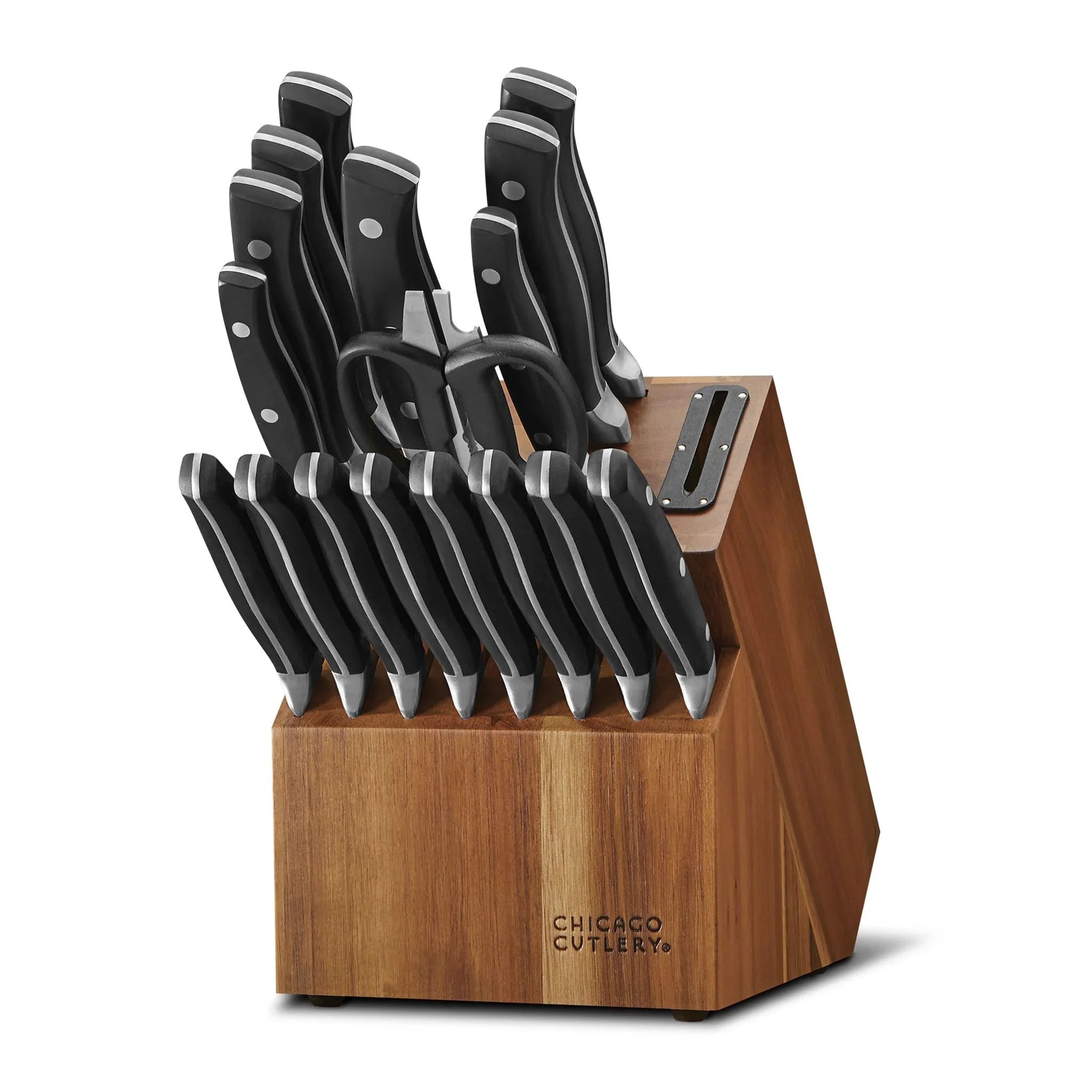 Corelle Vitrelle Insignia Classic 18-piece Block Set with Built-in Sharpener - Image 2