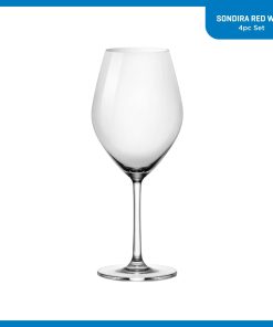 Alternative view of Corelle Vitrelle Sondria Red Wine Glasses (4-pieces), 20-ounce, Dishwasher Safe