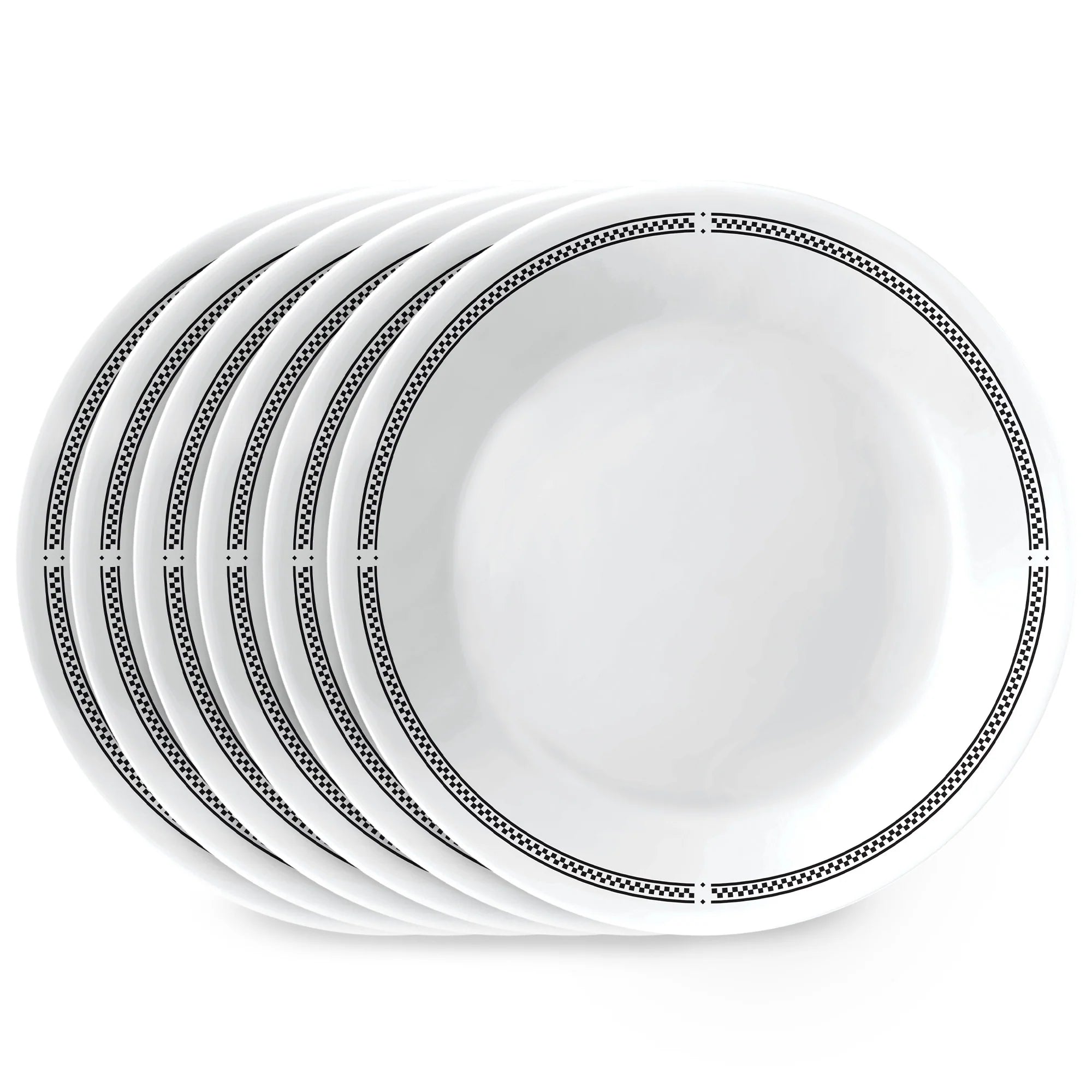 Corelle Vitrelle Brasserie 6.75 Appetizer Plate, 6-pack