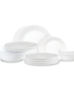Corelle Vitrelle Winter Frost White 20-piece Dinnerware Set, Service for 4