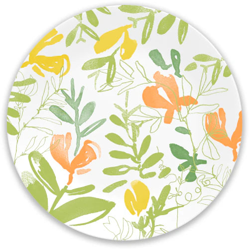 Corelle Vitrelle Contemporary Fruit 8.5 Salad Plate-4 Pack
