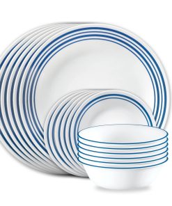 Corelle Vitrelle Laila 18-piece Dinnerware Set, Service for 6