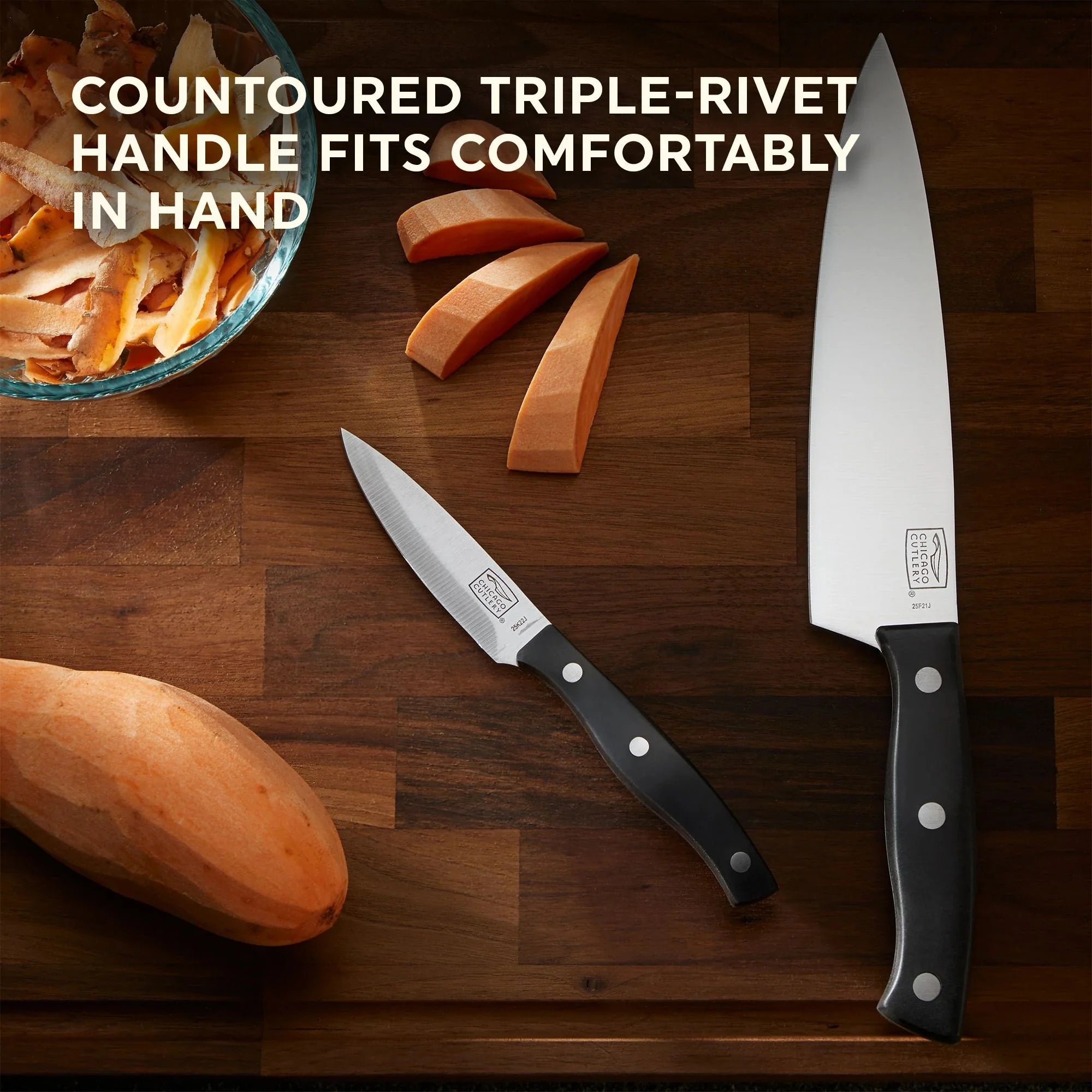 Corelle Vitrelle Ellsworth 3-piece Knife Set - Image 3