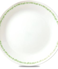 Corelle Vitrelle Spring Blossom Green 8.5 Salad Plate