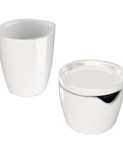 Corelle Vitrelle Powder Cream and Sugar Set